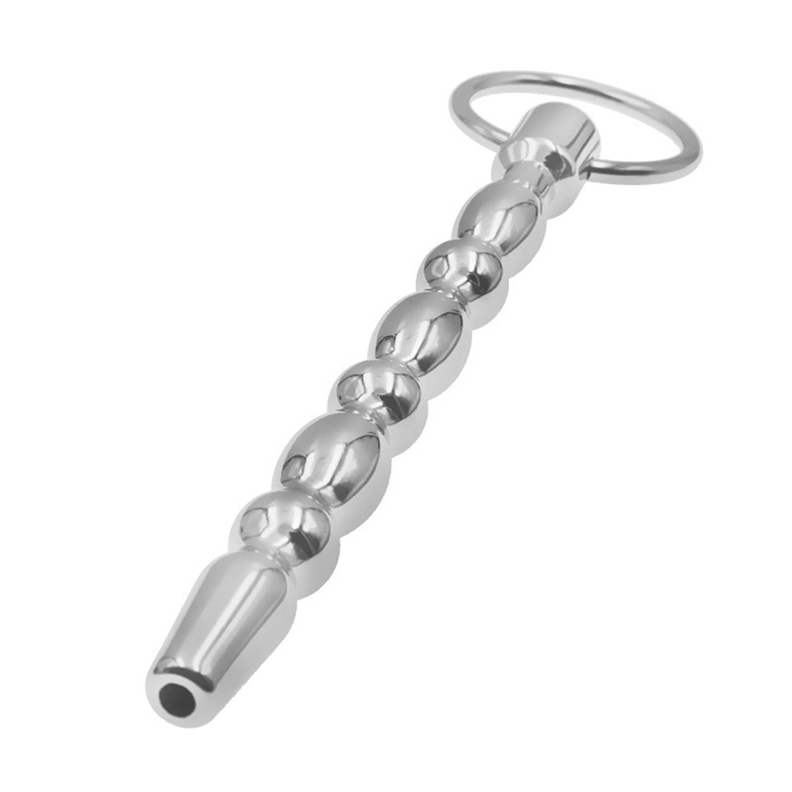 Premium Stainless Steel Hollow Urethral Plug - Medical-Grade Metal Urethral Catheter & Sound Expansion Device for Male Adult Use - Perfect for Urethral Play, BDSM, and Medical Training Scenarios