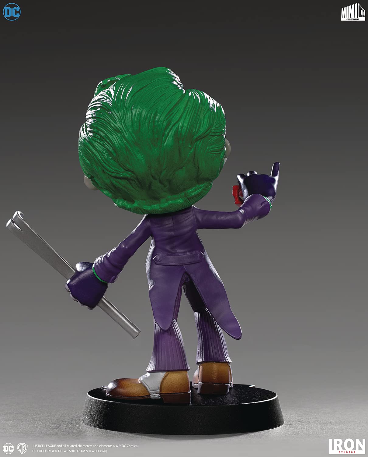 Iron Studios Minico Heroes: DC Comics The Joker Vinyl Statue - Collectible Action Figure for DC Fans, Home Decor & Gift for Comic Lovers