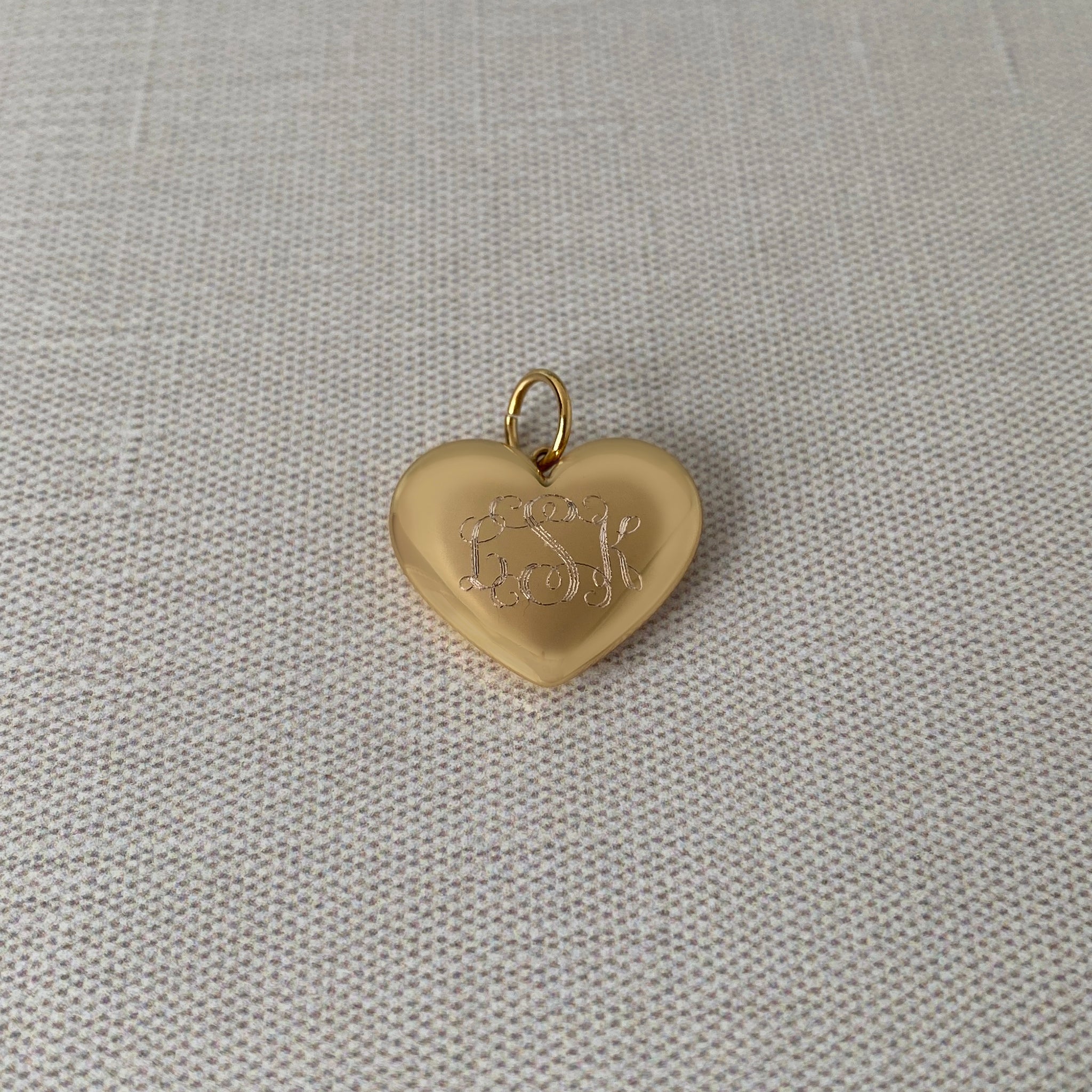Goldbug Collection Puffy Heart Charm - Sterling Silver Pendant Necklace for Women, Valentine's Day Gift, Birthday Present, Romantic Jewelry for Her | Perfect for Anniversaries, Date Nights & Special Occasions