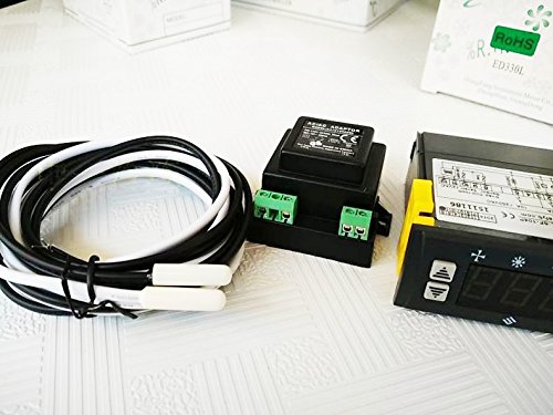 MXBAOHENG Digital Thermostat Controller 110V - Precise Temperature Regulator for Fan, Defrost & Heating Wire - Ideal for Home Brewing, Reptile Tanks & HVAC Systems