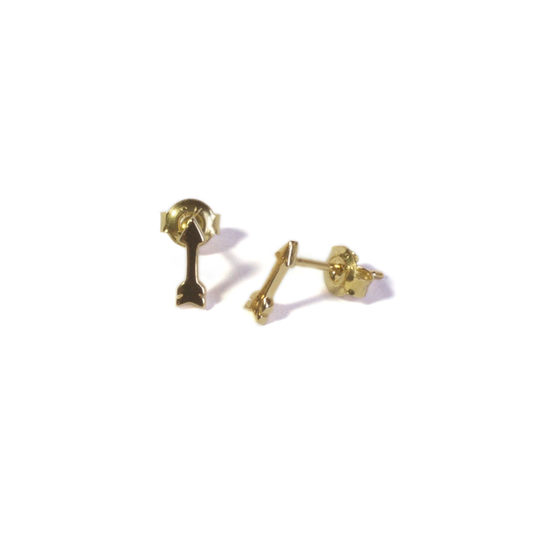 Arrow Stud Earrings for Women - Dainty Gold & Silver Arrowhead Jewelry - Perfect for Everyday Wear, Gifts & Special Occasions
