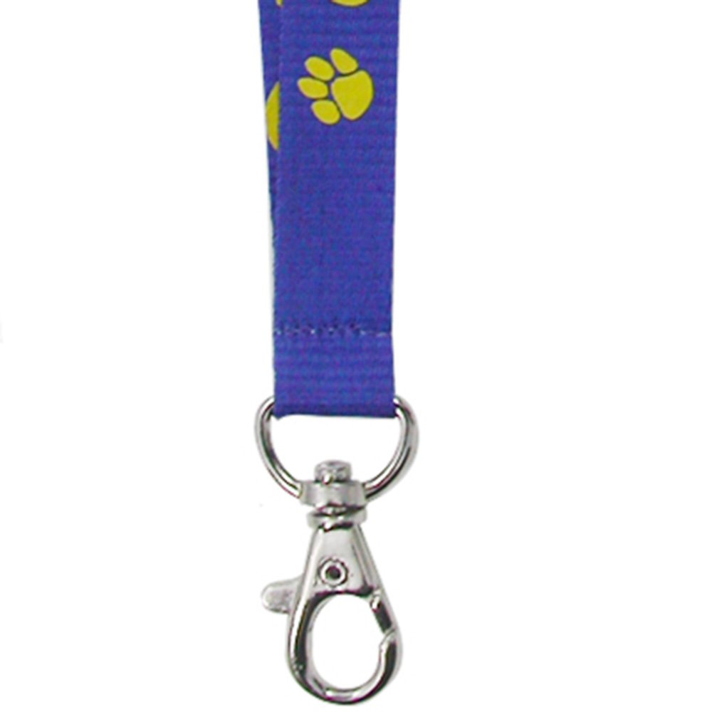 PinMart Print School Mascot Sports Lanyard with Safety Breakaway Release - Perfect for ID Badges, Keys & School Spirit Events