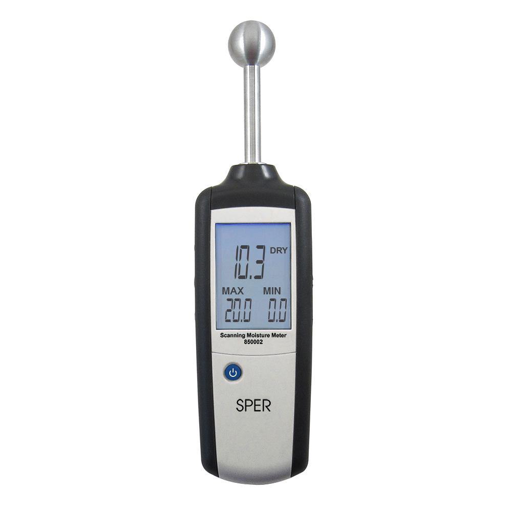 Digital Moisture Meter for Wood, Concrete & Drywall - Accurate Hygrometer for Home, Construction & DIY Projects | Ideal for Flooring, Walls & Building Materials