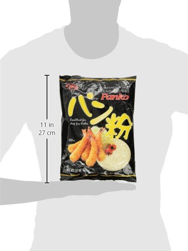 JFC Panko Bread Crumbs - Japanese Style, 12-Ounce (Pack of 6) | Perfect for Fried Chicken, Tonkatsu & Crispy Coating | Great for Home Cooking & Restaurant Use