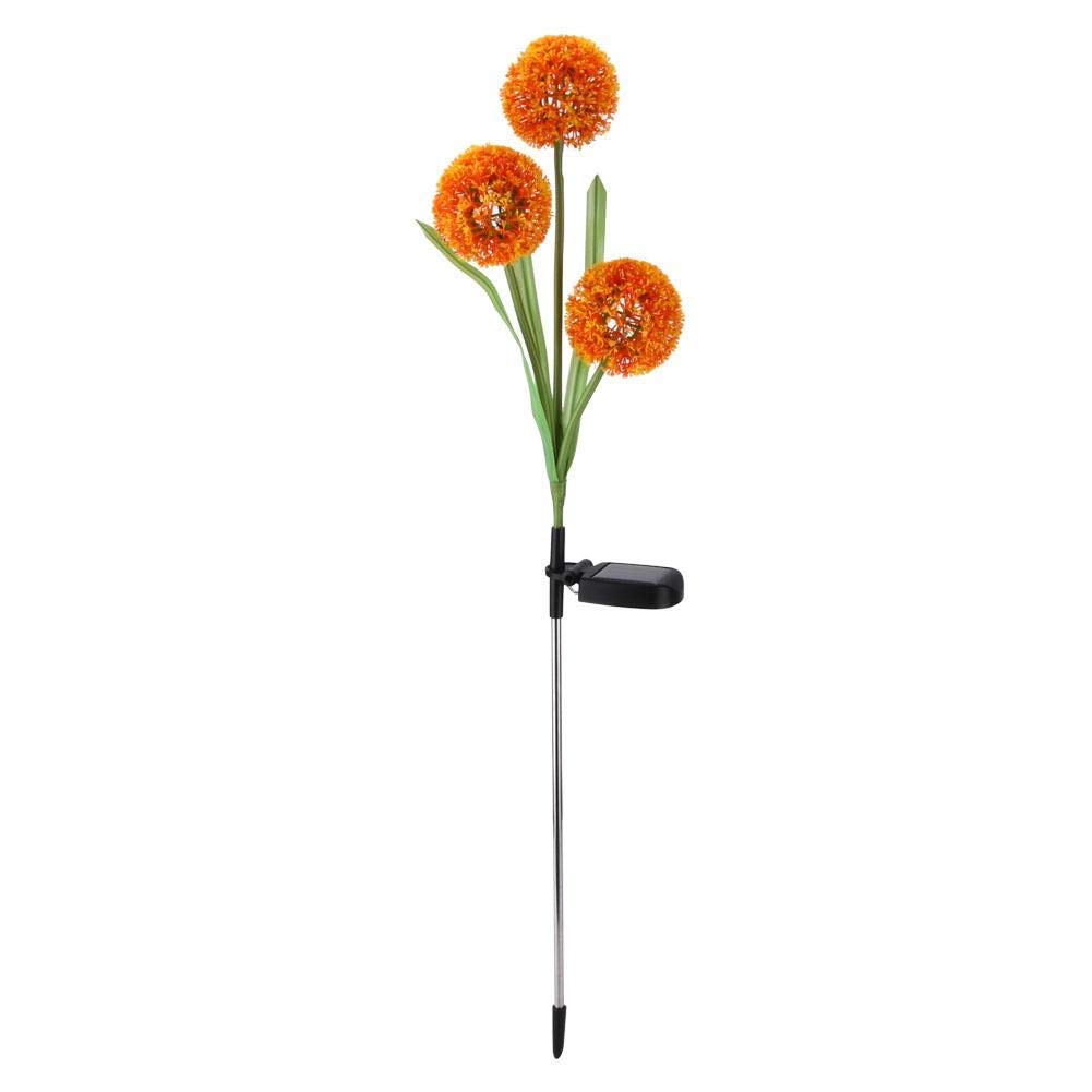 Yosoo Solar Powered LED Flower Light - Outdoor Garden Decoration, Lawn Lamp with Plant Shape Design for Yard, Patio & Landscape Lighting | Perfect for Backyard, Pathway & Wedding Decor