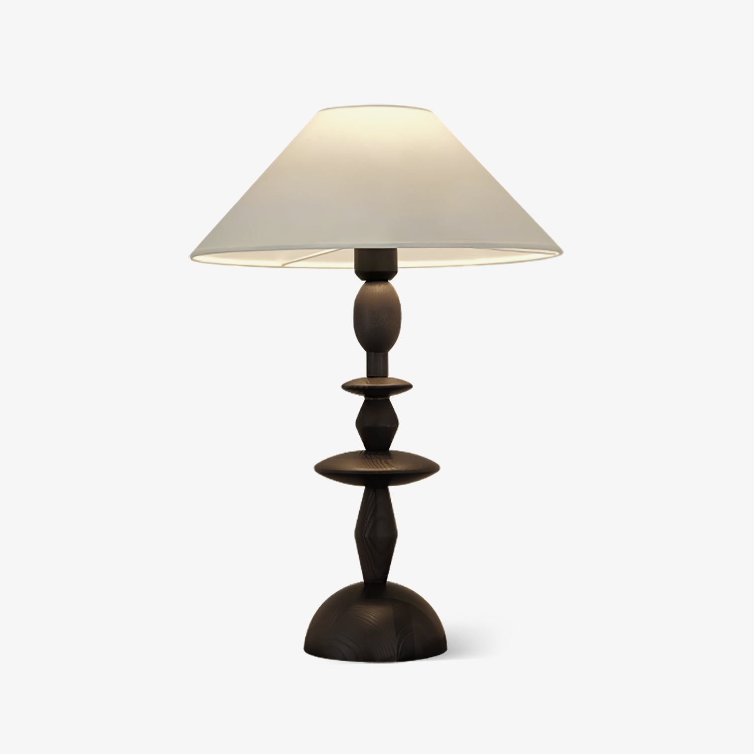 Handcrafted Wooden Table Lamp - Natural Wood Finish, Modern & Rustic Home Decor for Living Room, Bedroom, or Office - Perfect for Cozy Reading Nooks & Ambient Lighting