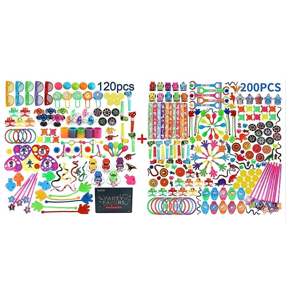 120PCS Kids Birthday Party Favors - Assorted Toys for Goody Bags, Pinata Fillers, Carnival Prizes & Classroom Rewards | Perfect for Birthday Parties, School Events & Holiday Gift Bags