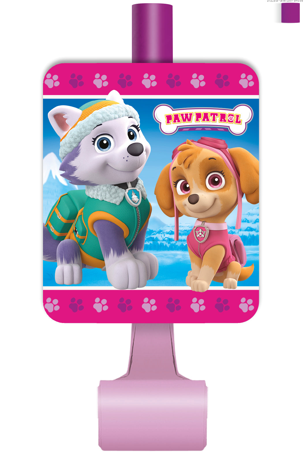 Paw Patrol Girls Hair Blowouts 8ct - Fun Hair Accessories for Kids Birthday Parties & Dress Up Play