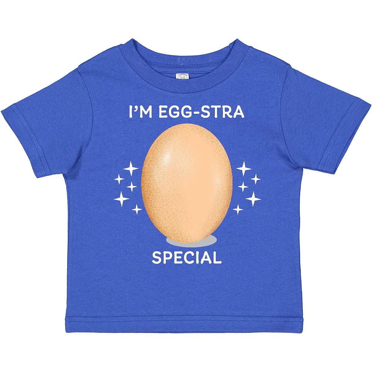 Inktastic 'I'm Eggstra Special' Egg & Sparkles Toddler T-Shirt - Cute Easter Outfit for Boys & Girls