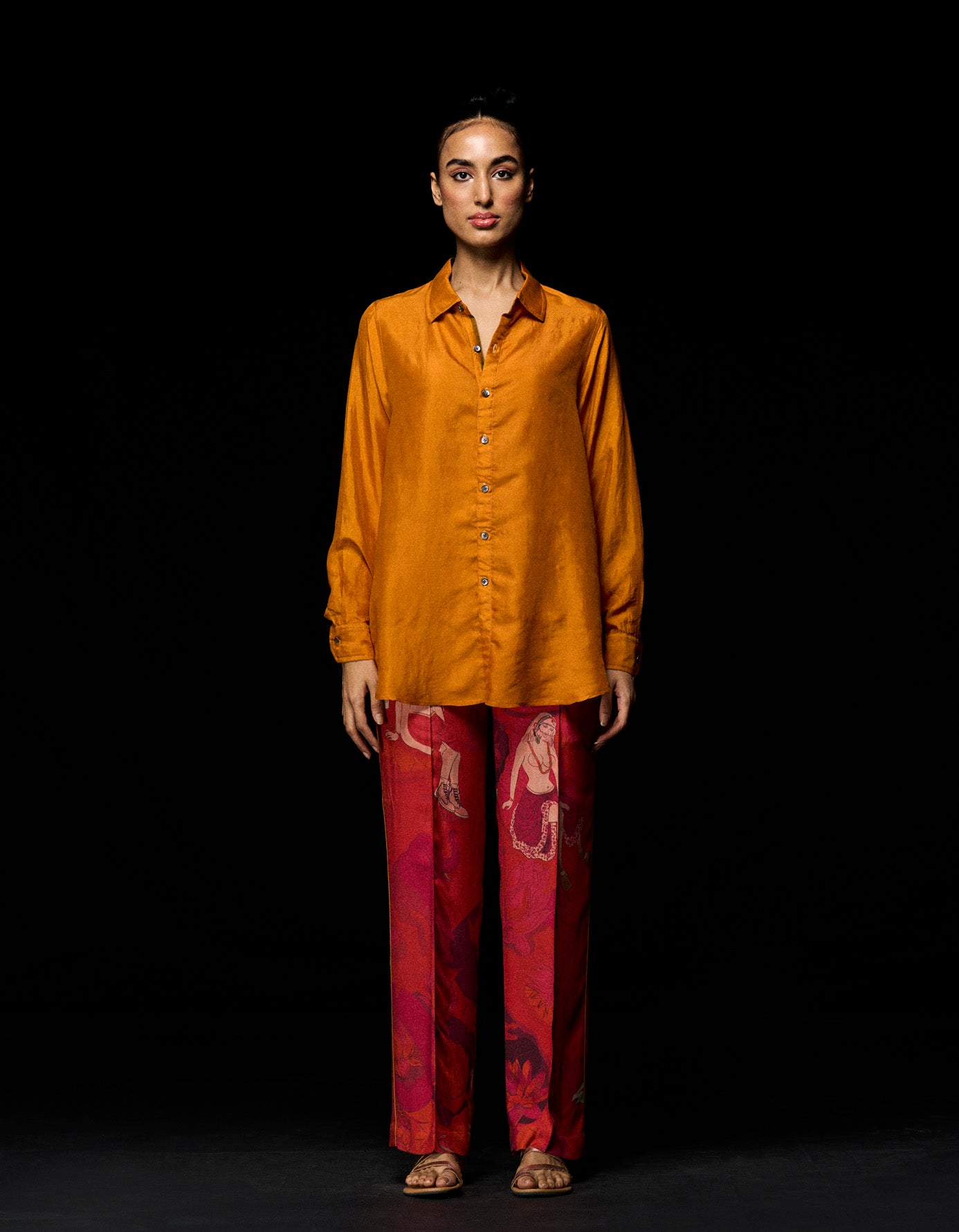 Luxury Oversized Silk Shirt for Women - 100% Pure Mulberry Silk - Elegant & Comfortable Blouse for Office, Party & Casual Wear