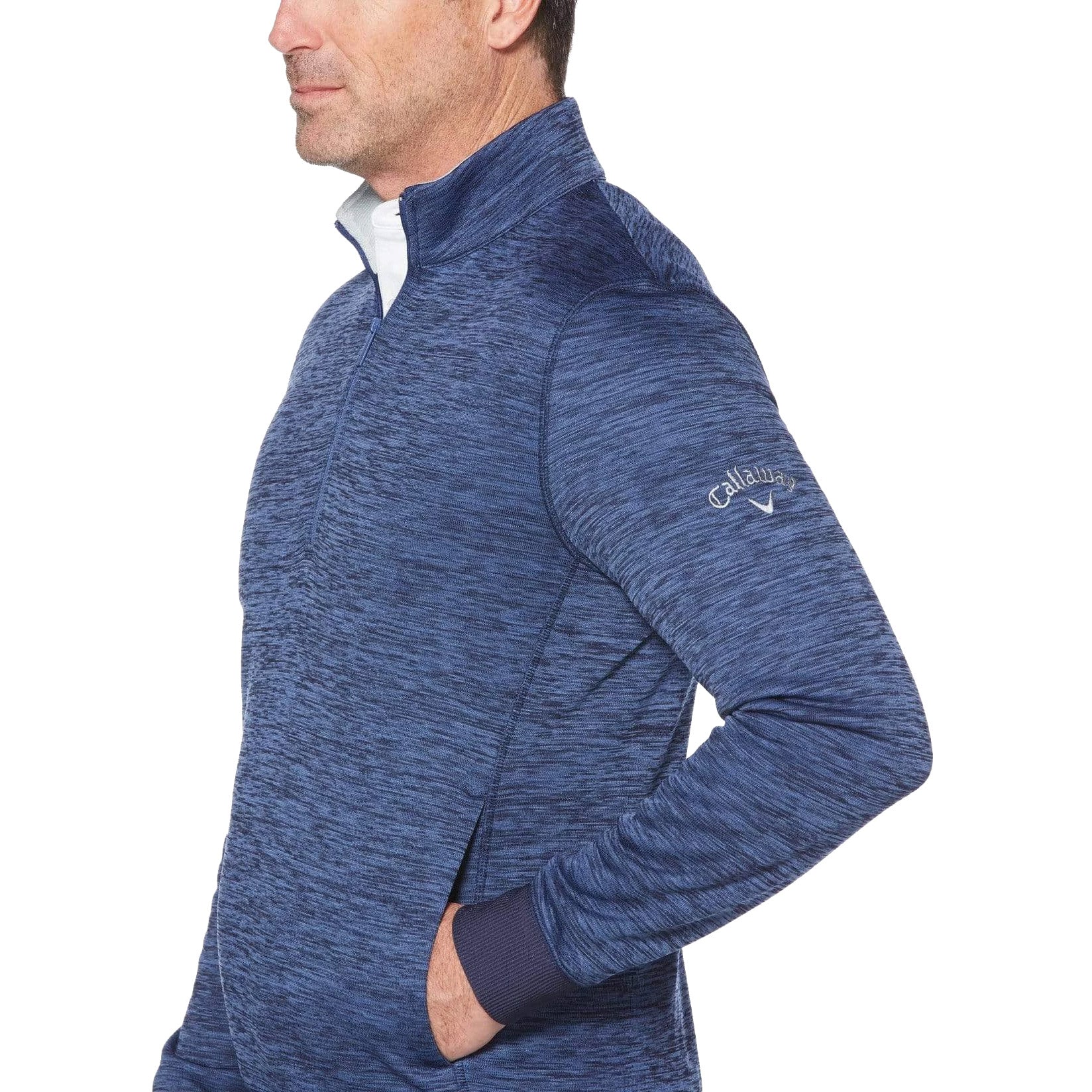 Callaway Dual Action Men's Golf 1/2 Zip Pullover - Lightweight Performance Golf Shirt for Men - Perfect for Golfing, Training & Casual Wear