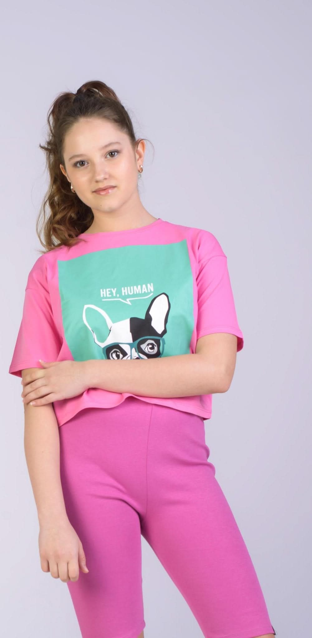 Girls Printed Top and Bottom Set - Stylish Matching Outfit for Playdates, School & Special Occasions