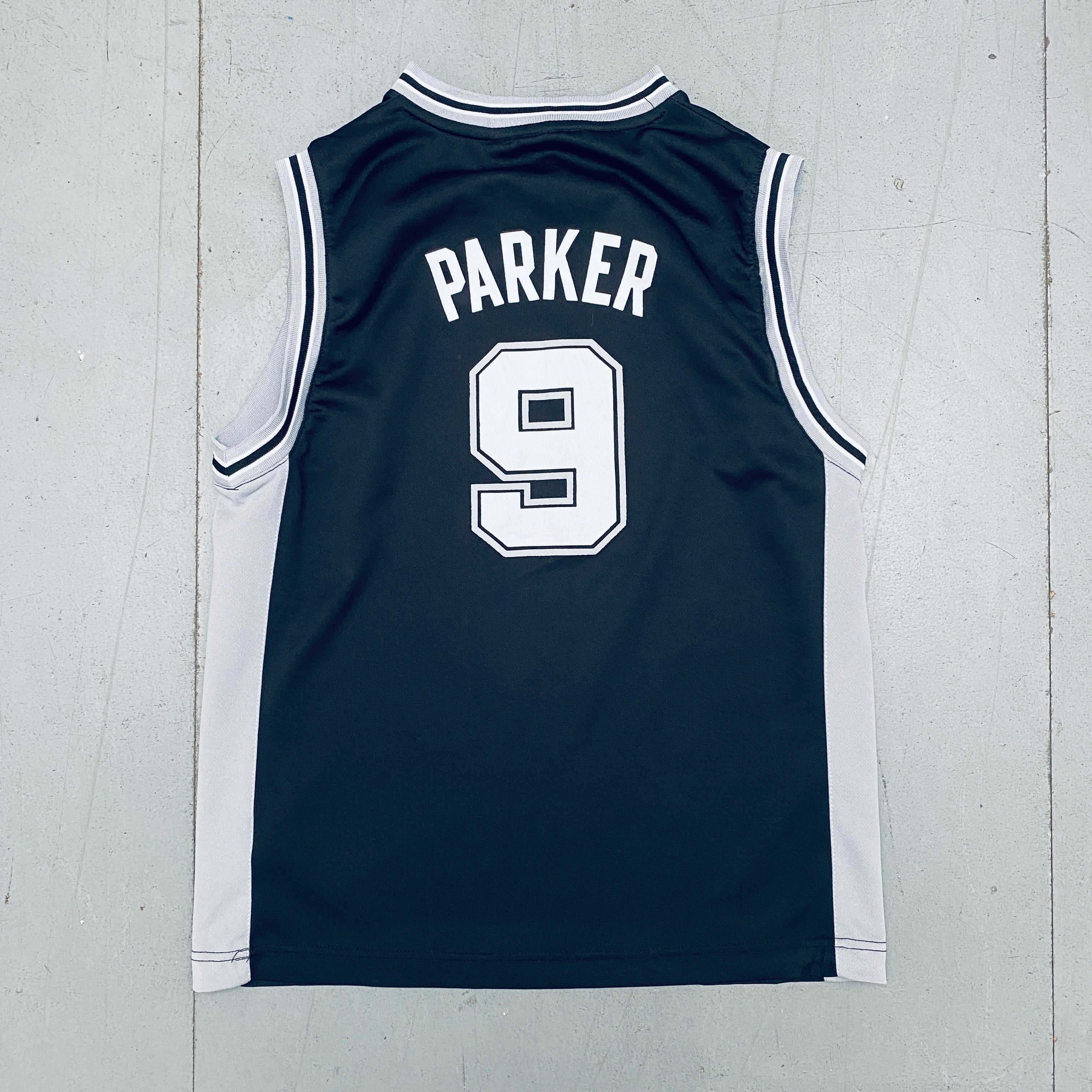 Tony Parker San Antonio Spurs 2006-07 Black Adidas Jersey Size S - Authentic NBA Basketball Jersey for Fans & Collectors - Perfect for Games, Parties & Sports Memorabilia Display