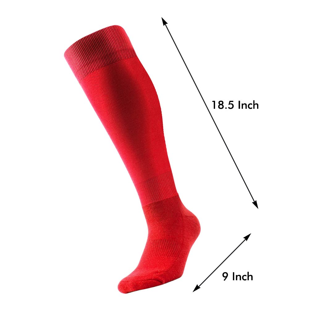 IXI Over Knee Cotton Socks - Women's Athletic Thick Bottom Long Stockings for Running, Yoga & Winter Warmth - Breathable Sports Socks for Workout & Casual Wear