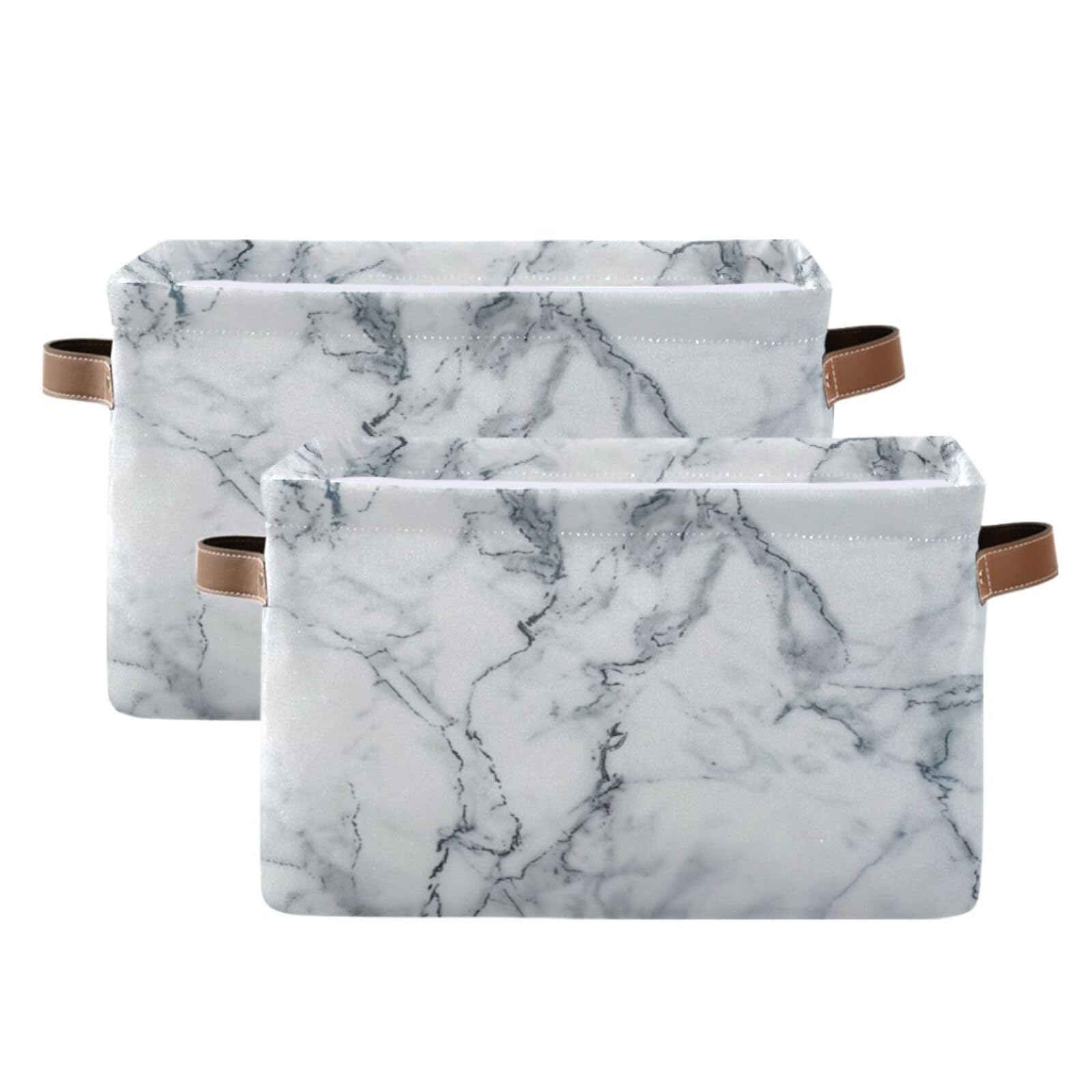 Large Fabric Storage Bins with Handles - Collapsible Closet & Shelf Organizers for Clothes, Toys | Home & Office Use