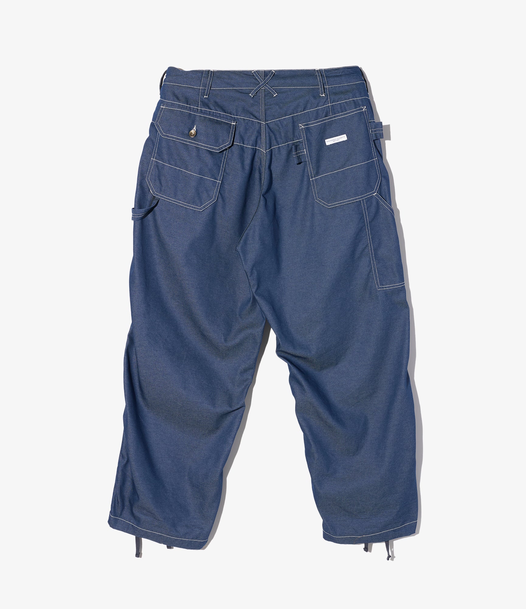 Painter Pants - Indigo Cotton/Polyester Denim Workwear for Men & Women | Durable & Comfortable for Construction, Painting & DIY Projects