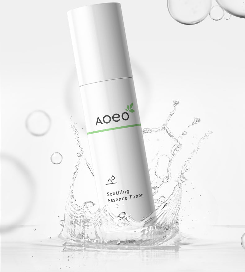 AOEO Plant Extract Soothing Essence Toner for Sensitive Skin - Hydrating Facial Toner with Natural Ingredients for Daily Skincare Routine & Redness Relief