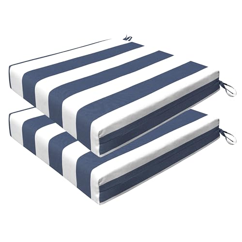 Cabana Stripe Blue and White