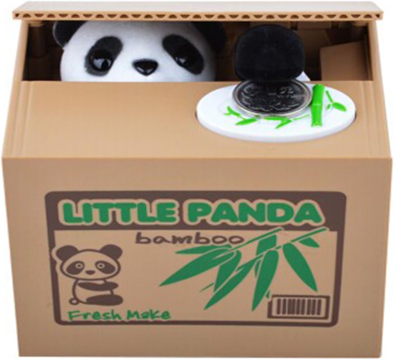 Panda Piggy Bank for Kids - Cute Money Saving Box for Boys & Girls, Perfect Christmas & Birthday Gift - Fun Way to Teach Savings & Financial Responsibility