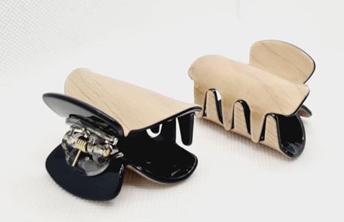 Stylish Medium Hair Claw Clip for Women & Girls - Secure Hair Clutch for Ponytails, Buns & Updos - Perfect for Work, Gym & Everyday Use