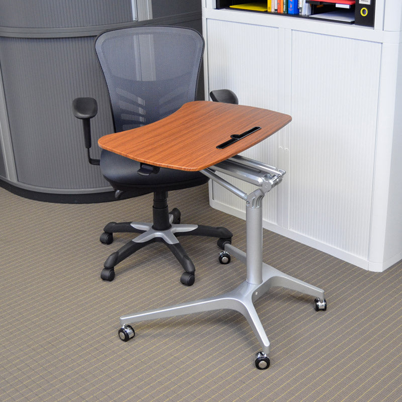 Adjustable Height Sit Stand Desk Converter - Ergonomic Home & Office Workstation for Laptop & Computer - Perfect for Remote Work, Gaming & Study