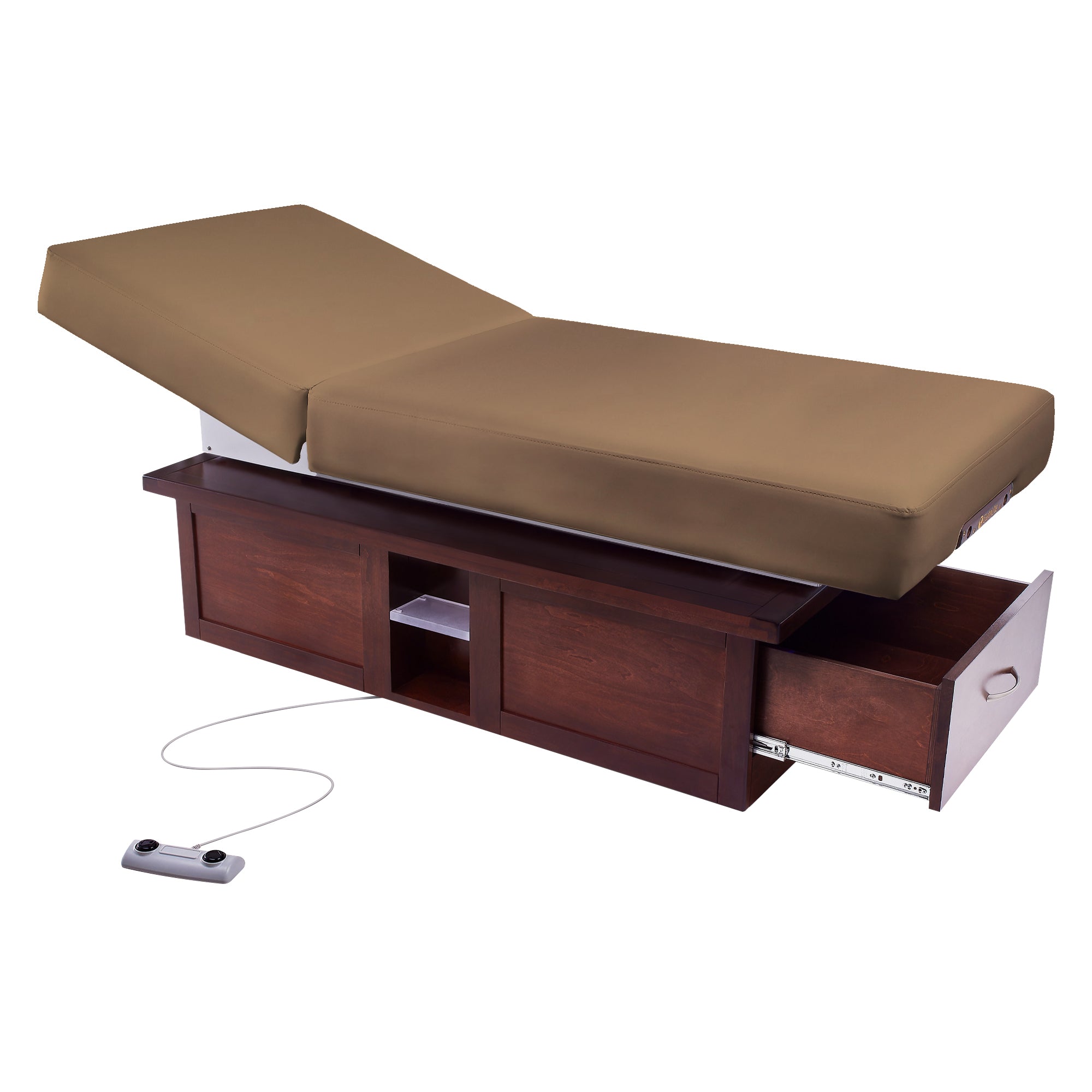 Earthlite Everest Eclipse Electric Lift Massage Table - Adjustable Height Professional Treatment Table for Chiropractors & Physical Therapists - Perfect for Spa, Clinic & Home Use