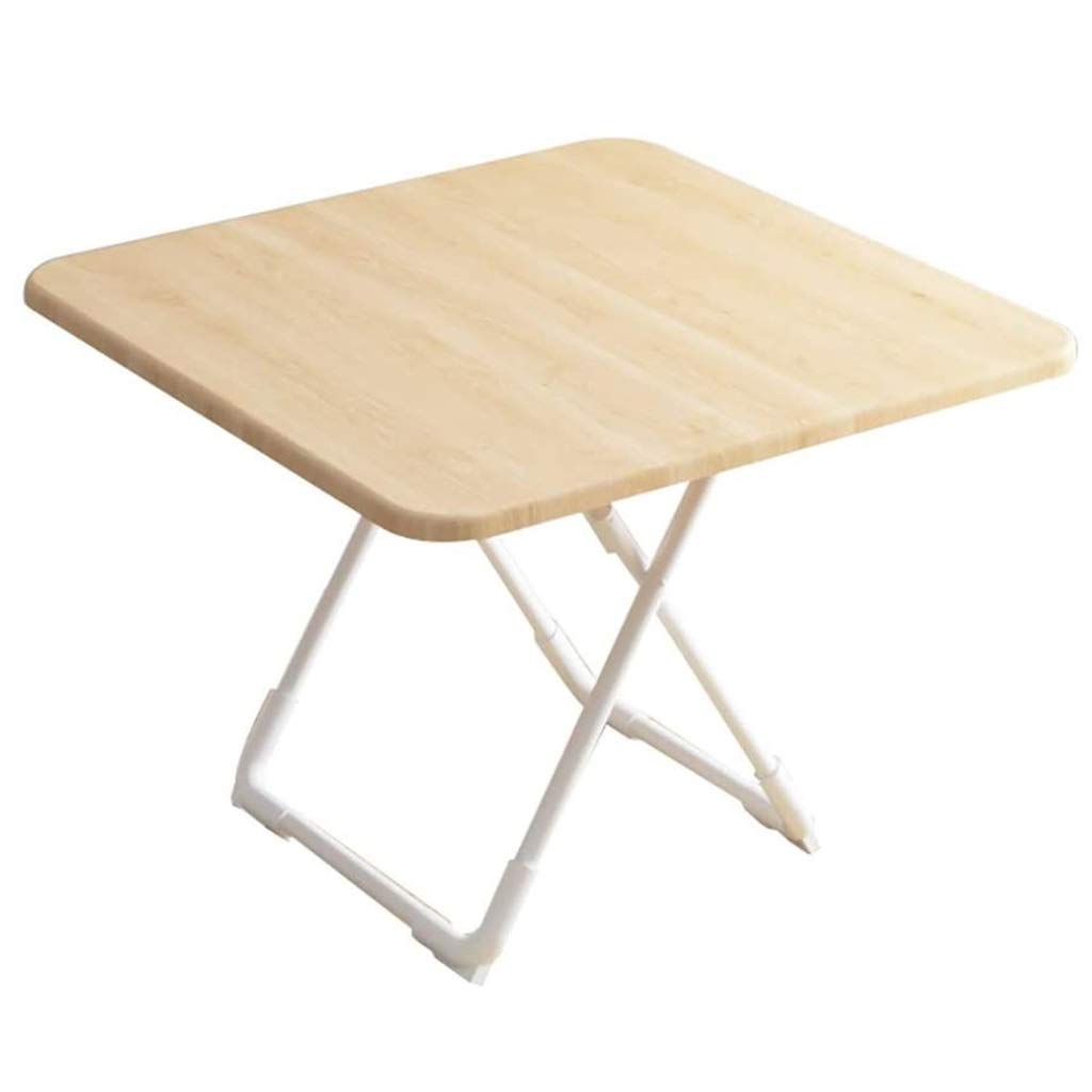 Multi-Purpose Folding Table - 60x60x71cm Square Dining, Coffee & Study Table | Portable for Indoor, Outdoor & Picnic Use | 4 Color Options (Color D) | Space-Saving Home & Office Furniture