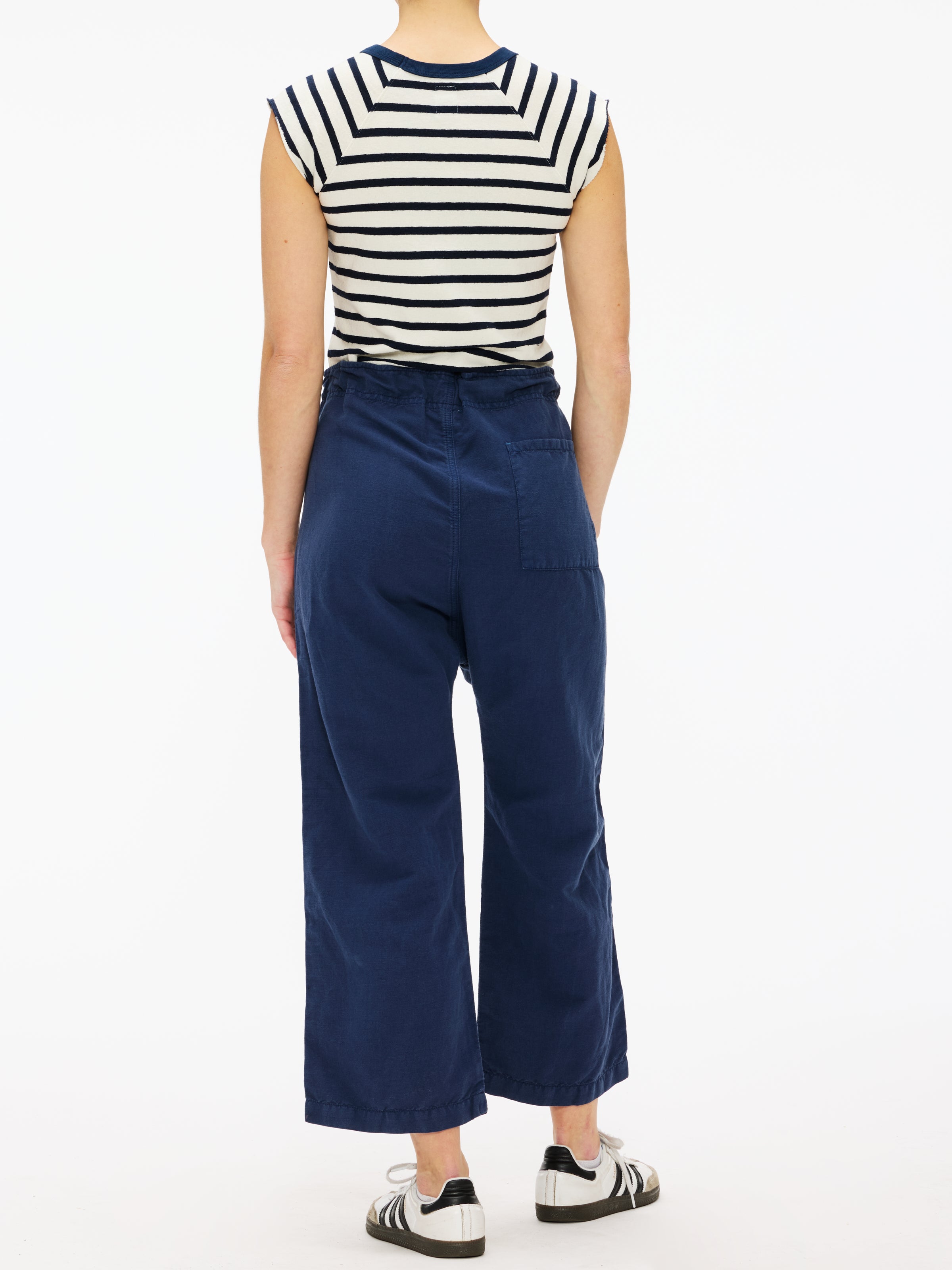 NSF Akari Tie Waist Pants - Women's High Waisted Linen Pants for Summer | Comfortable Casual Wide Leg Trousers | Perfect for Beach, Vacation and Everyday Wear
