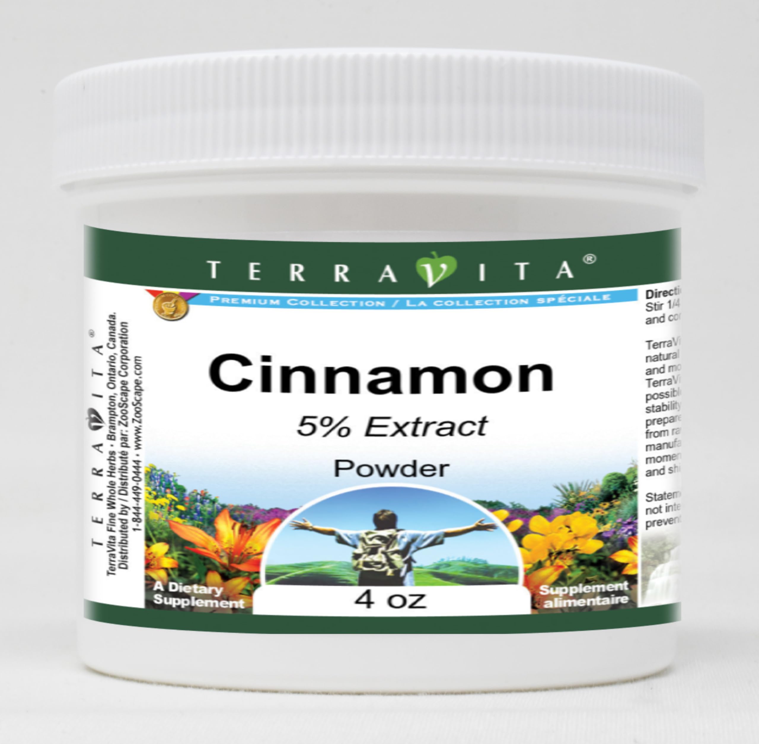 Organic Cinnamon Powder 5% (4 oz, 2 Pack) - Premium Ground Cinnamon for Baking, Cooking & Tea | ZIN: 519766 | Perfect for Apple Pie, Oatmeal & Spiced Drinks