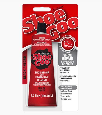Shoe Goo Black - Heavy Duty Shoe Glue for Repairing Sneakers, Boots & Sandals - Perfect for Outdoor, Sports & Everyday Use