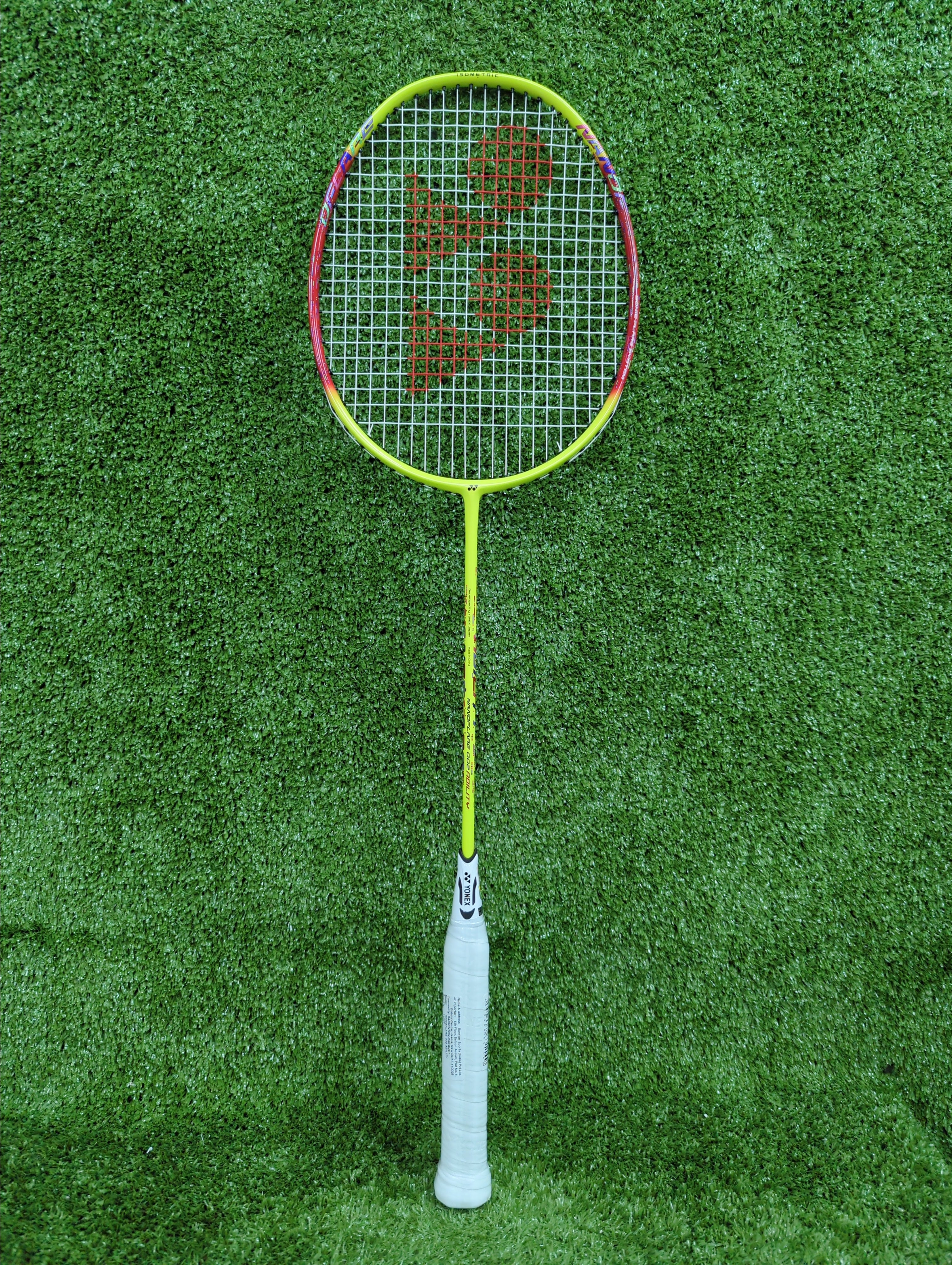 Yonex Nanoflare 002 Prestrung Badminton Racket - Lightweight Carbon Fiber Shuttlecock Racquet for Professional & Recreational Players - Perfect for Tournaments & Backyard Games