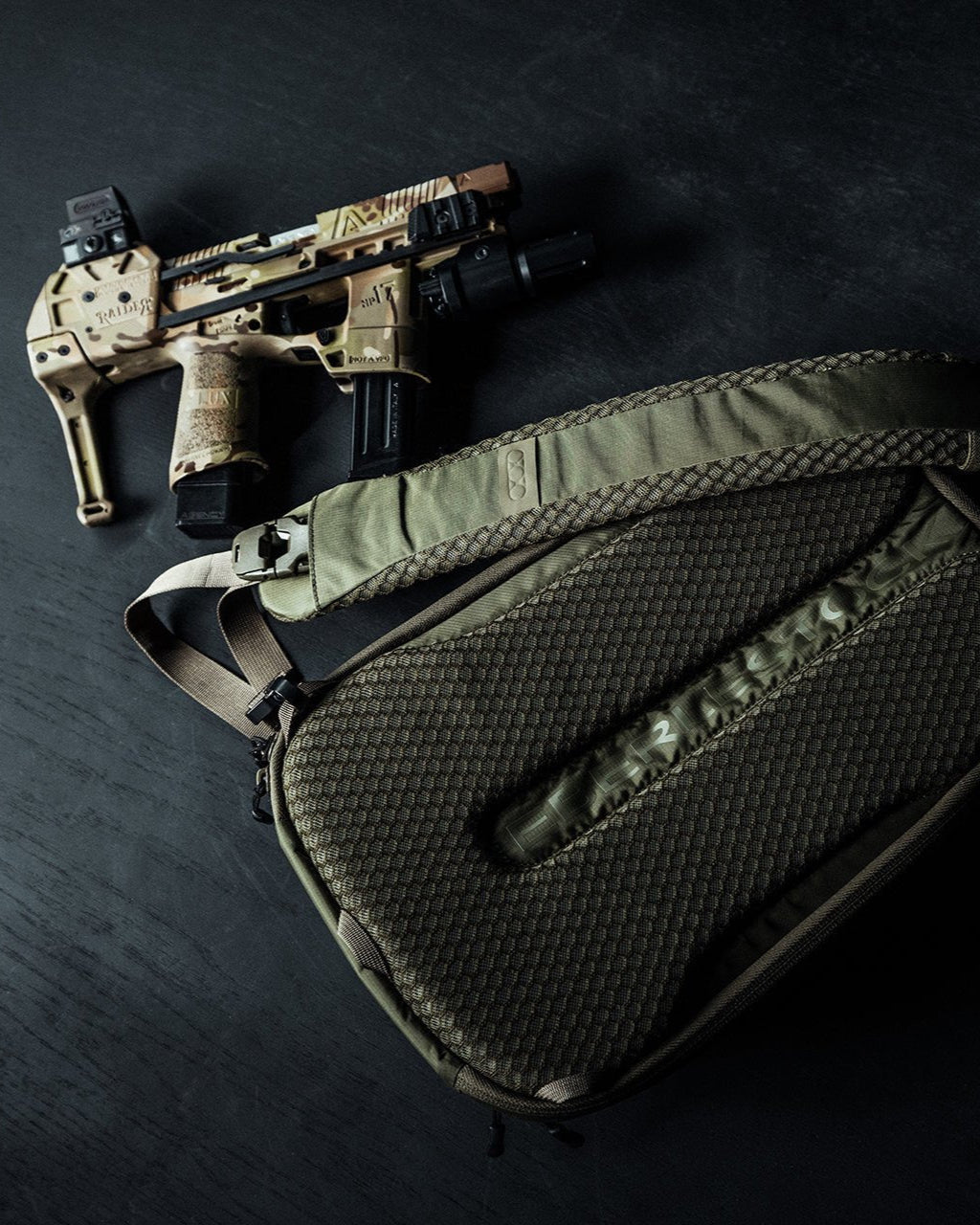 Fade Sling - Adjustable & Durable Crossbody Bag for Men & Women - Perfect for Travel, Hiking, and Everyday Use