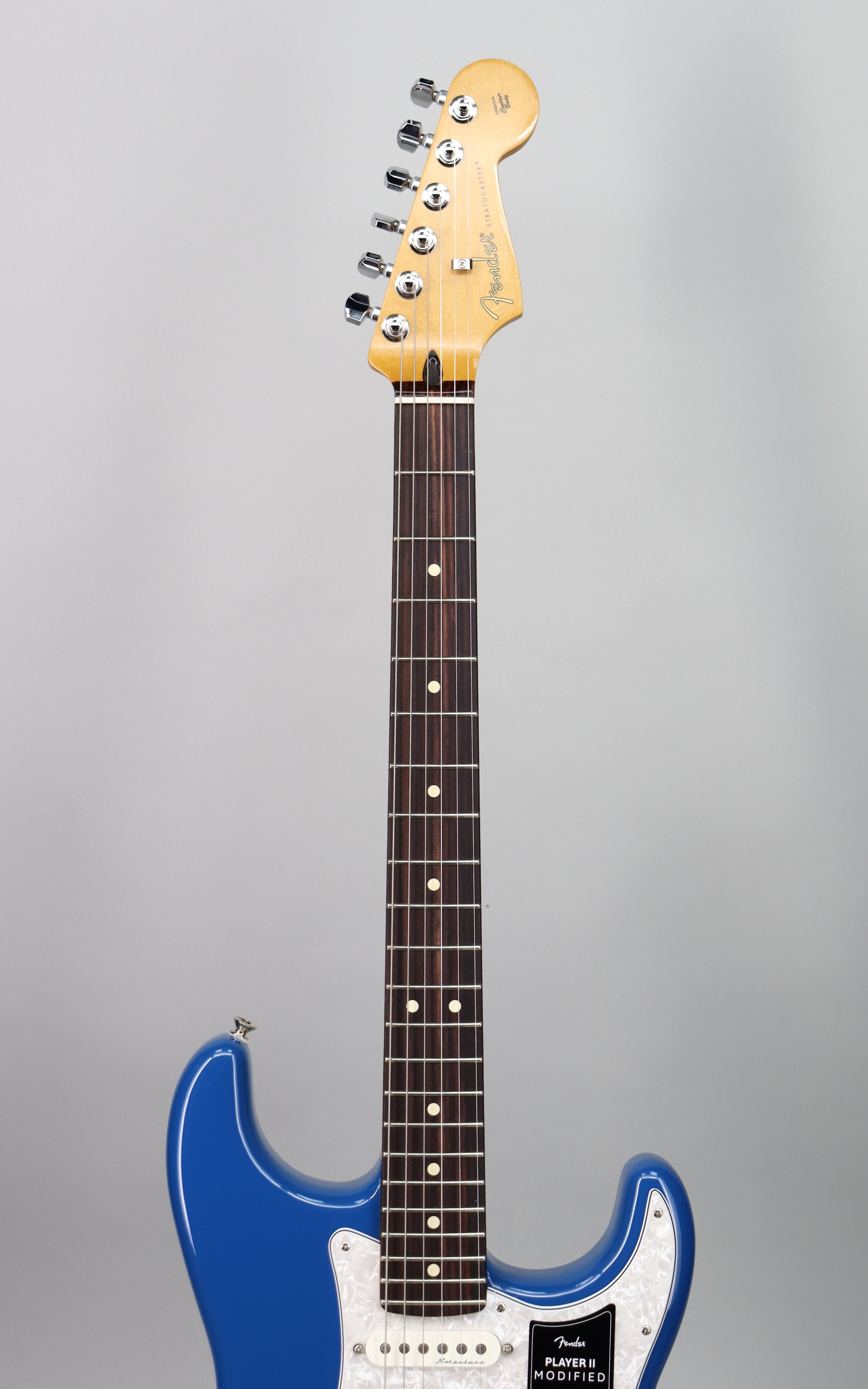 Fender Player II Modified Stratocaster Electric Guitar with Rosewood Fingerboard in Electric Blue + Fender Mustang LT25 Guitar Amp Bundle – Perfect for Home Practice, Studio Recording & Live Performances