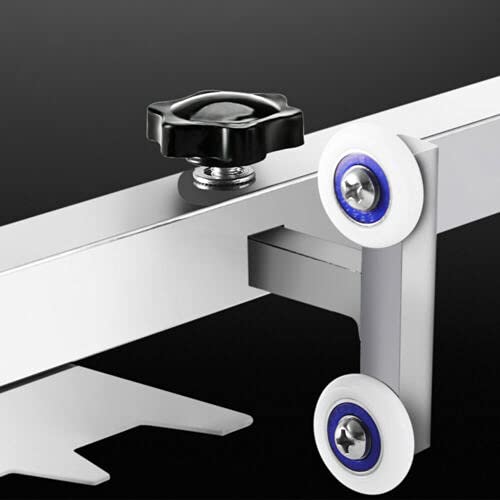 1270mm Silver Tile Leveling System - Flat Ash Tool for Floor Tile Installation, Perfect for Ceramic, Porcelain & Marble Tiles - DIY & Professional Tiling Solution for Bathroom, Kitchen & Backsplash Projects