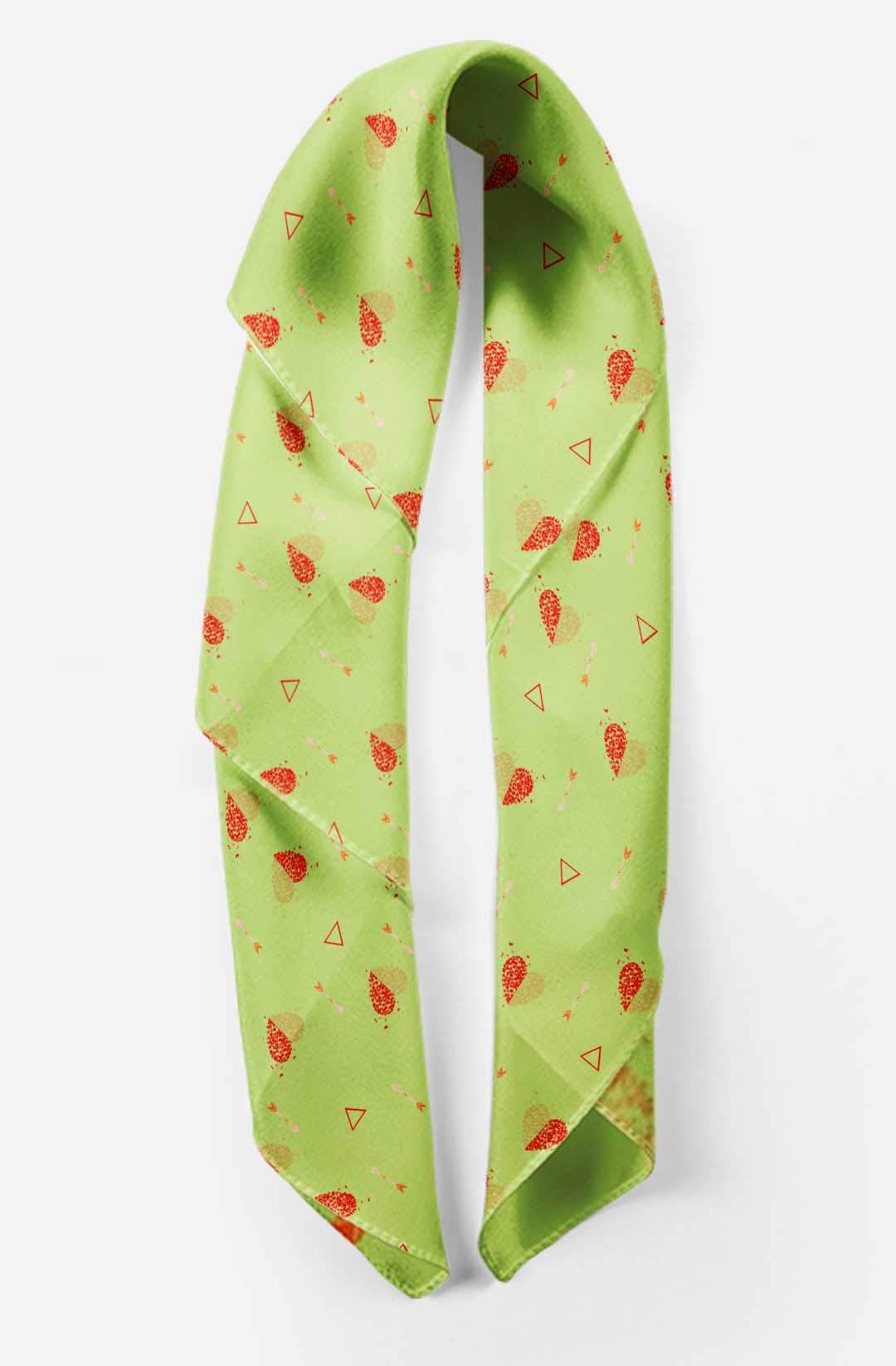 Bimba Printed Pure Silk Scarf for Women - Elegant Hair Wrap, Neck Scarf & Head Bandana - Soft Luxury Silk Accessory for Everyday Wear, Office, Parties & Special Occasions