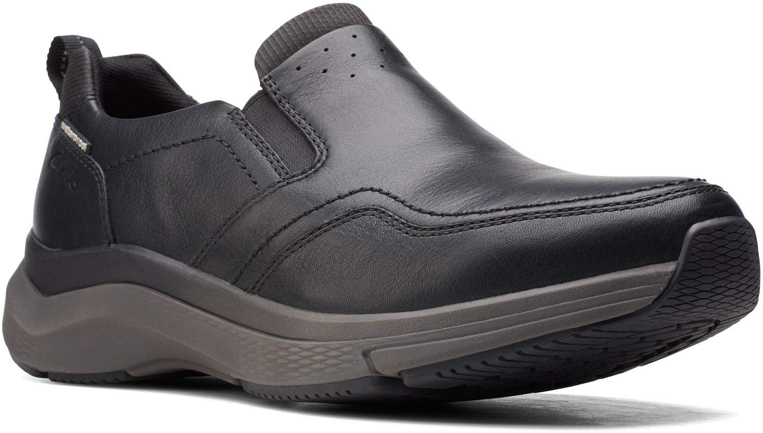 Clarks Men's Wave 2.0 Edge Walking Shoes - Lightweight Comfortable Sneakers for Men with Cushioned Support | Perfect for Walking, Travel & Everyday Wear
