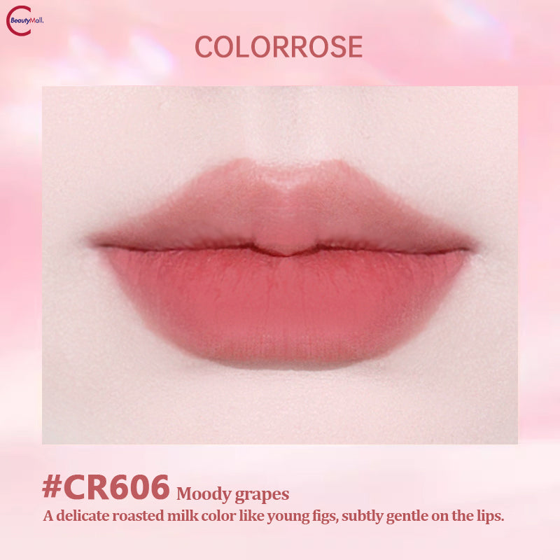 Colorrose Long Lasting Matte Lip Mud - Hydrating & Non-Drying Lip Cream for Women, Perfect for Daily Wear & Special Occasions