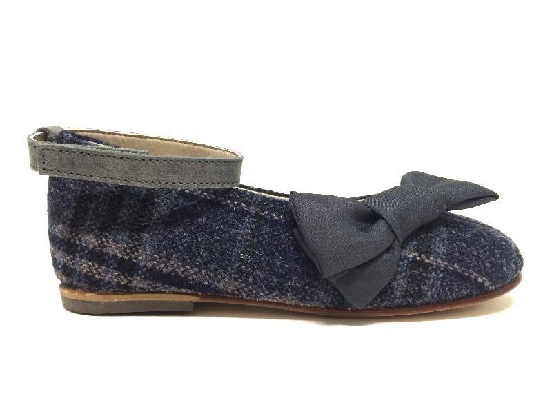 Sonatina Grey Blue Tweed Ballet Flats - Comfortable Women's Dance Shoes for Ballet, Jazz & Practice | Perfect for Dance Classes, Performances & Casual Wear