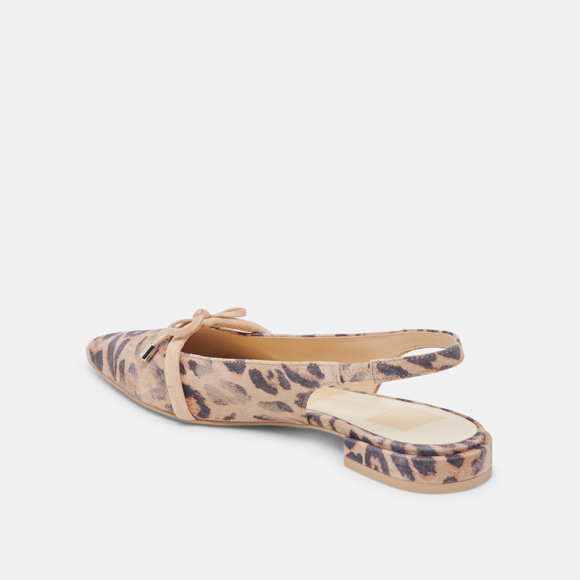 PAYGE Women's Leopard Print Suede Ballet Flats - Comfortable & Stylish Shoes for Casual Wear, Office, and Everyday Outfits