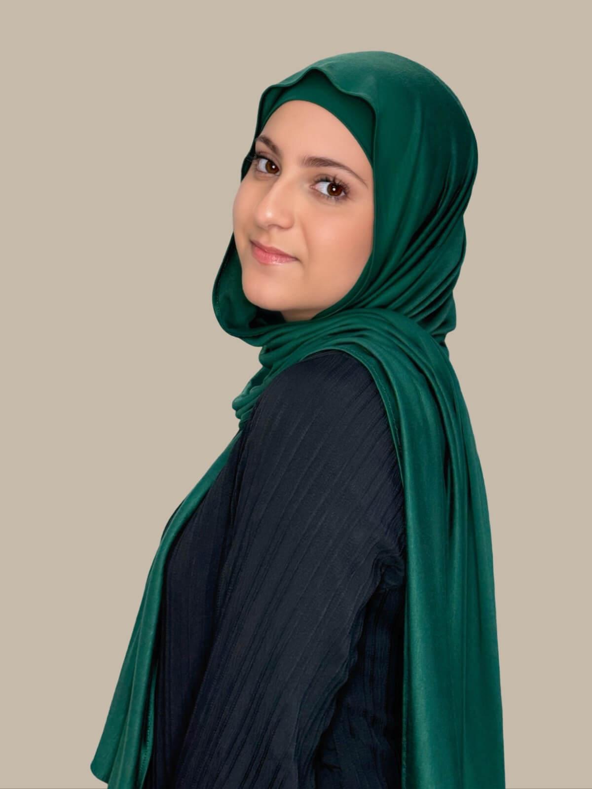 Premium Jersey Forrest Green T-Shirt for Women - Soft & Comfortable Casual Wear for Everyday Outfits & Layering