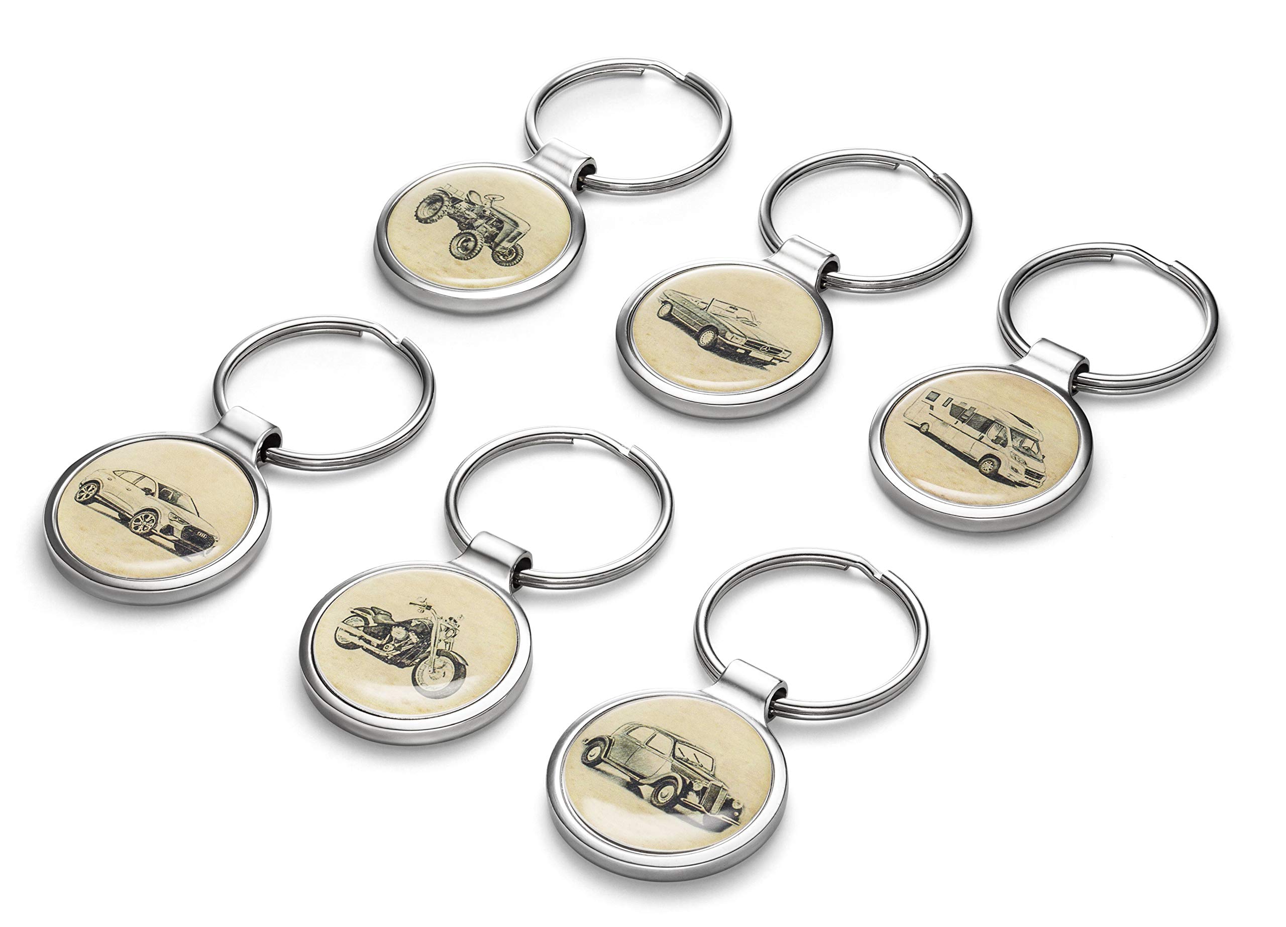 KIESENBERG Premium Key Chain Ring Keyring - Perfect Gift for Mitsubishi Carisma II Fans (Model A-4847) - Ideal for Car Enthusiasts & Vehicle Accessories Collection