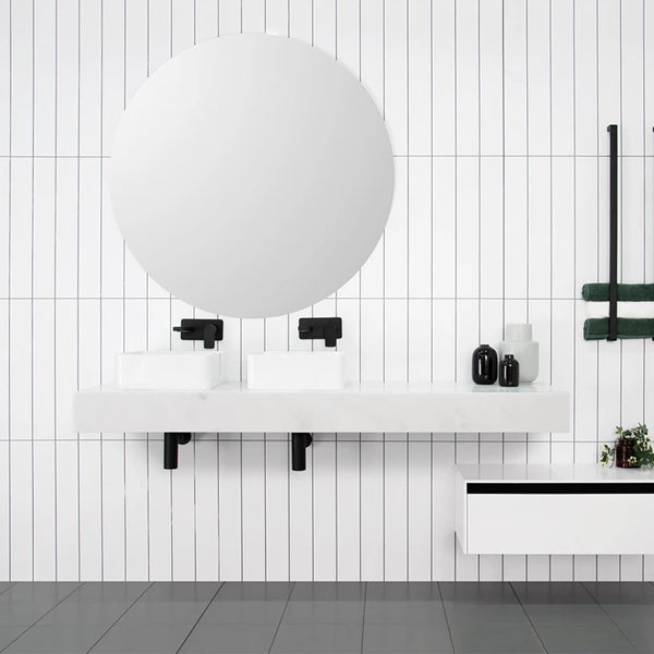 ADP Michel Vanity - Modern Bathroom Vanity with Sink & Mirror Set | Elegant Storage Cabinet for Bathroom Organization | Perfect for Small Spaces, Apartments & Guest Bathrooms