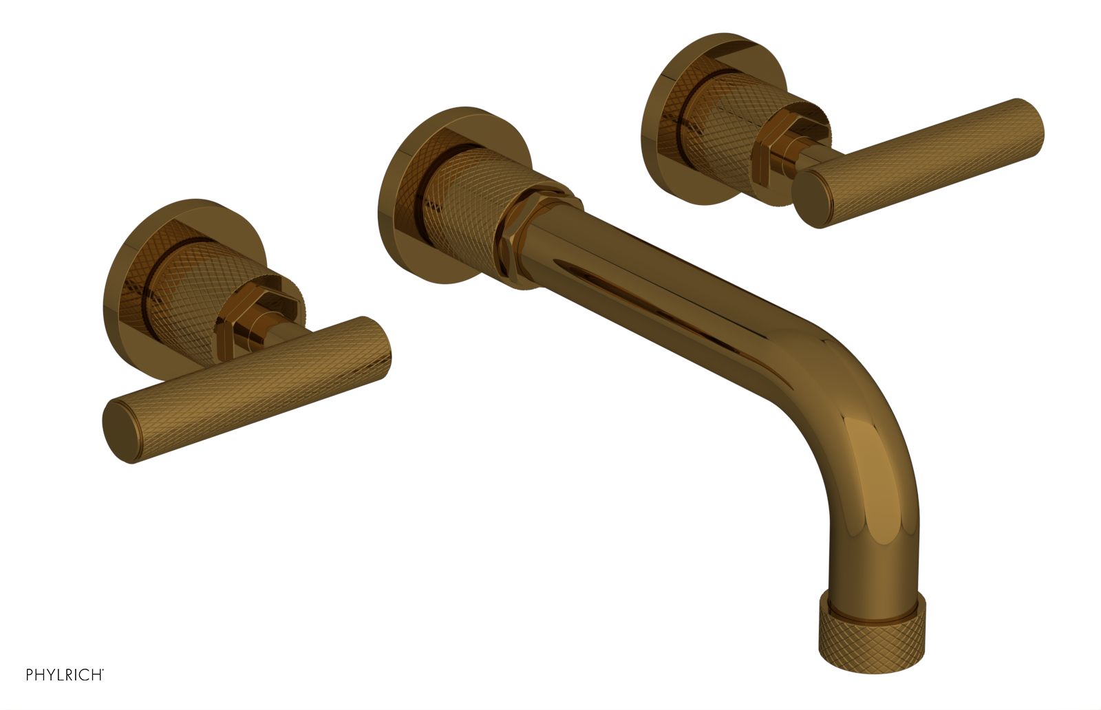 DUSTRIE Wall Mount Lavatory Faucet Set - 7 5/8
