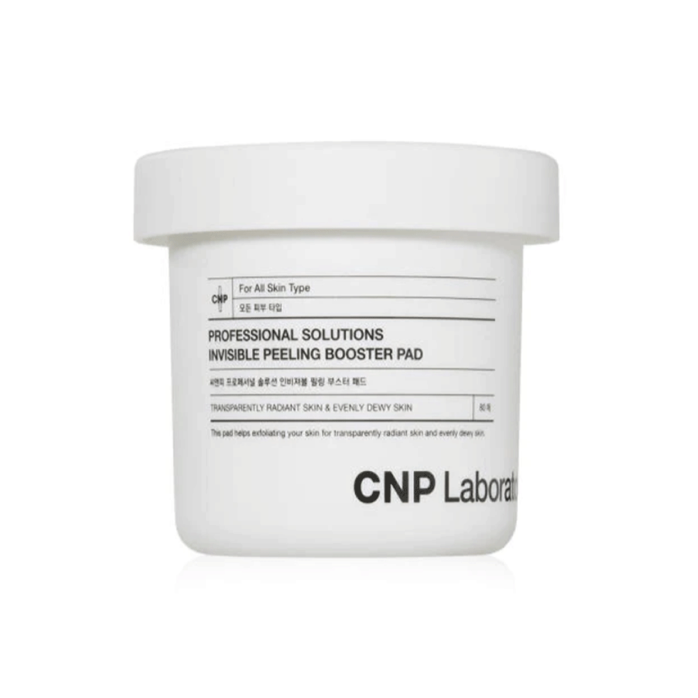 CNP Laboratory Professional Peeling Booster Pads - 80 Count Exfoliating Facial Treatment for Acne & Blackheads - Perfect for At-Home Skincare Routine & Spa Days