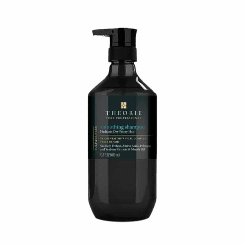 Theorie Pure Professional Smoothing Collection Shampoo 400ml - Hydrating & Frizz Control for Smooth, Shiny Hair - Perfect for Daily Use & Salon-Quality Results at Home