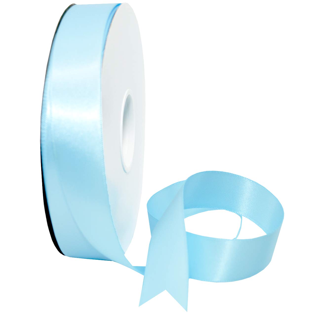 Morex Ribbon - 7/8 Inch x 50 Yards Blue Mist Ribbon Roll (08822/50-311) - Perfect for Gift Wrapping, Crafts, and DIY Decorations