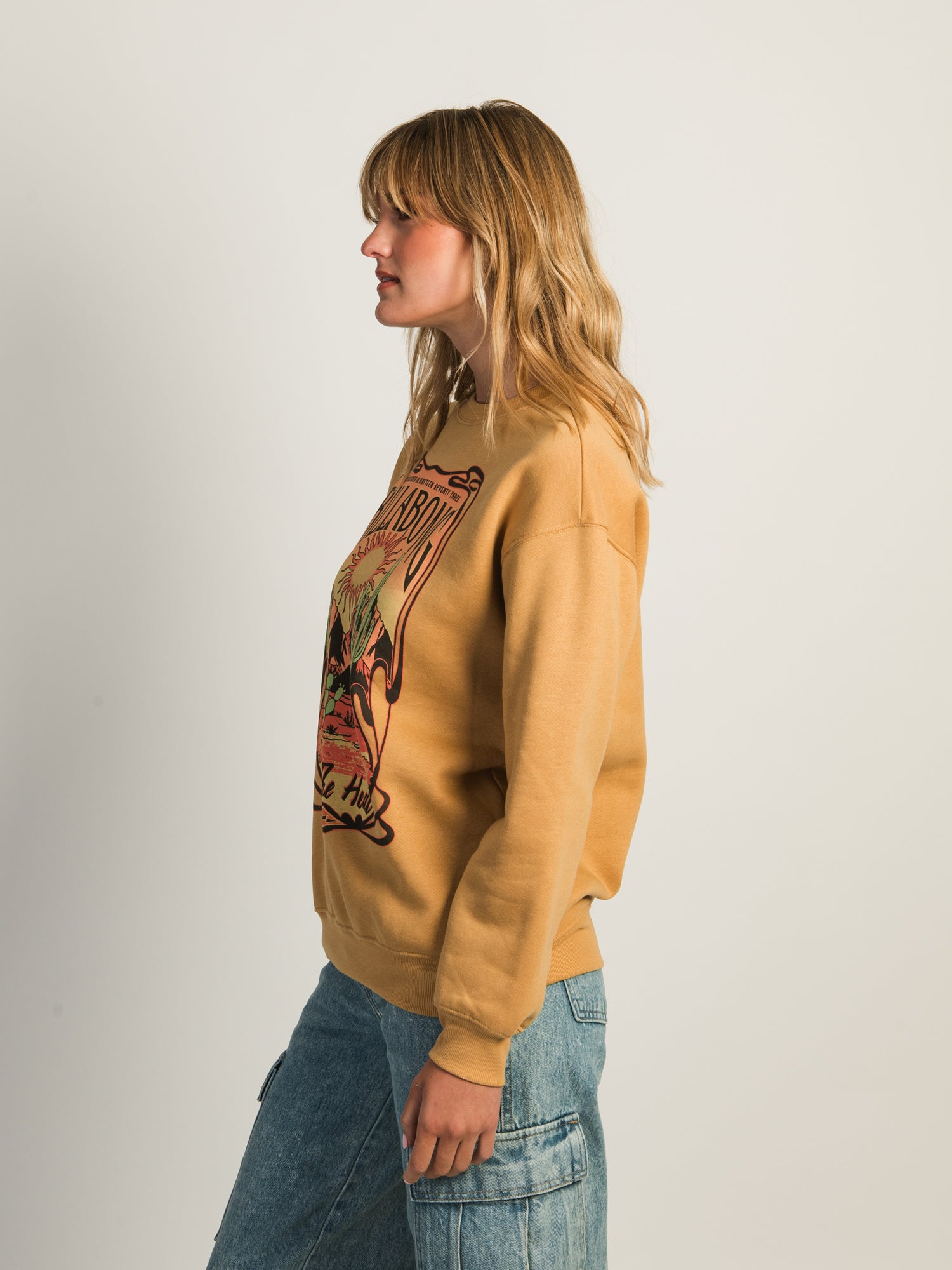 BILLABONG Desert Drifter Crewneck Hemp Shirt - Eco-Friendly Casual Wear for Men & Women | Perfect for Outdoor Adventures & Street Style
