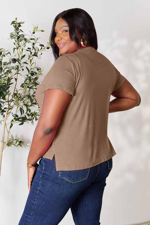Round Neck Short Sleeve T-Shirt for Men & Women - Comfortable Cotton Casual Tee for Everyday Wear, Gym, and Outings