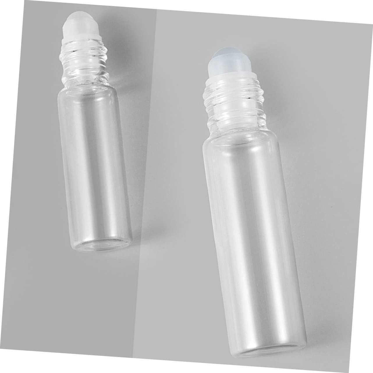 Beatifufu 10ml Glass Roller Bottles - Essential Oil Storage, Refillable Travel Bottles for Cosmetics & Aromatherapy | Perfect for DIY Skincare, Perfume Mixing & On-the-Go Use
