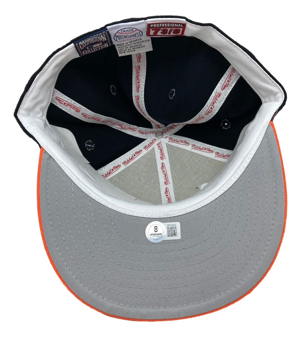 Earl Weaver Autographed Baltimore Orioles Mitchell & Ness Cooperstown Collection Baseball Cap - Hall of Fame 96 - Perfect for MLB Memorabilia Collectors & Orioles Fans